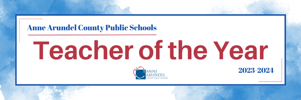 2023-2024 AACPS Teacher of the Year 2023-2024 AACPS Teacher of the Year